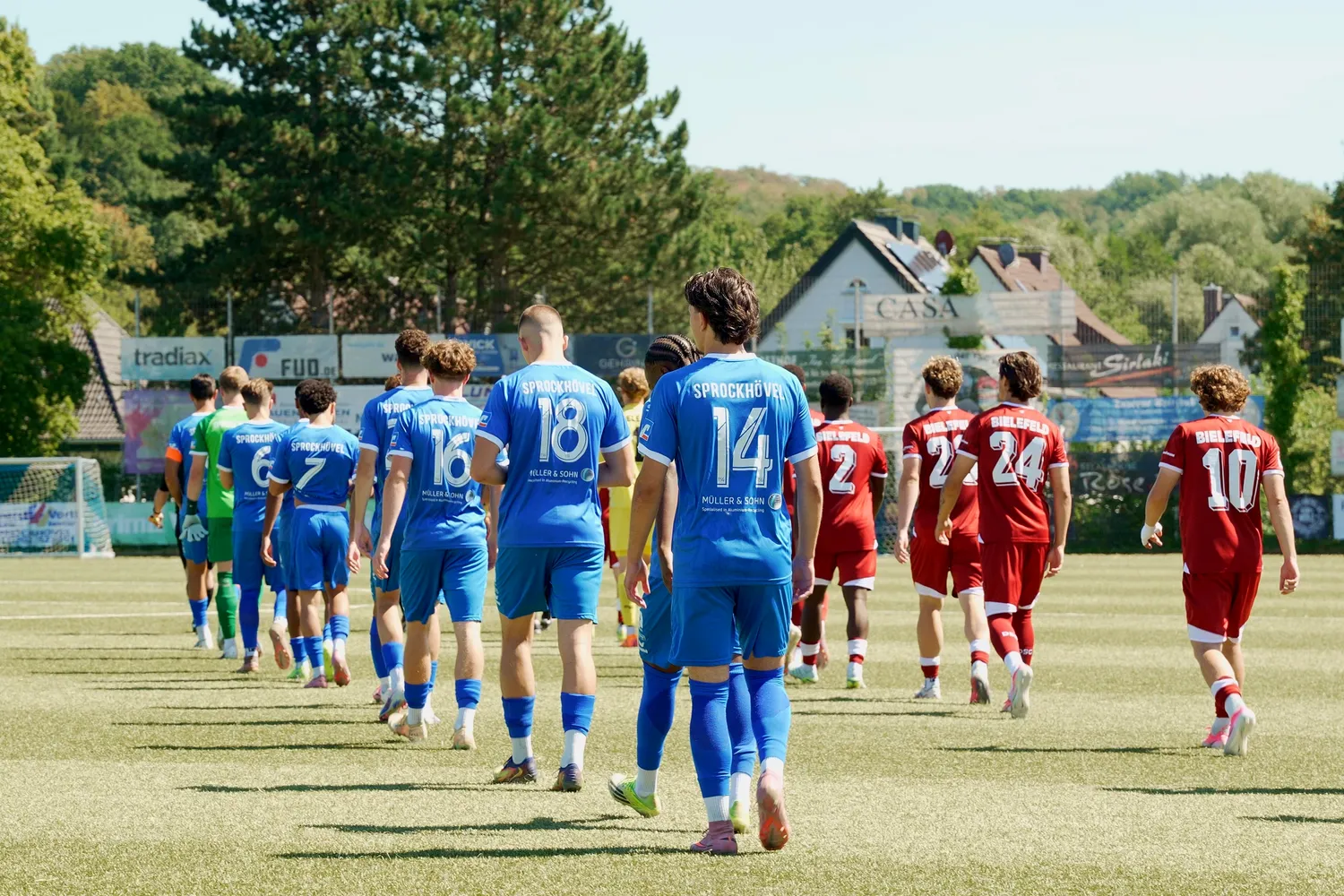 Starkes 2:2 gegen Arminia Bielefeld II zum Saisonauftakt