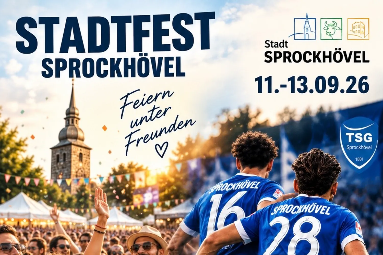  Sonntag in Sprockhövel: Stadtfest, Fußball, Finale!