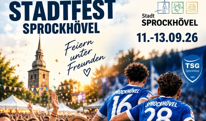  Sonntag in Sprockhövel: Stadtfest, Fußball, Finale!