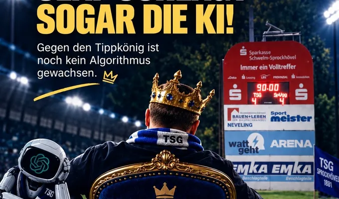 DER KÖNIG BLEIBT AUF DEM THRON: OLAF MACHT’S WIEDER